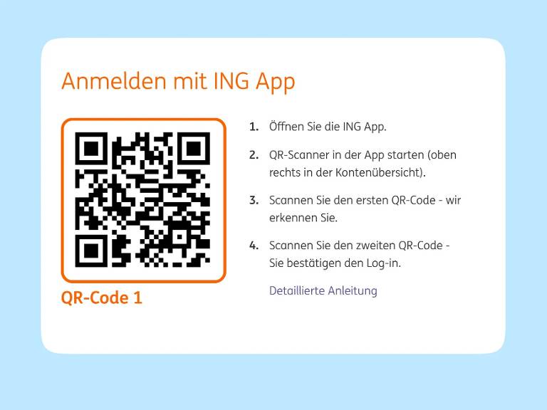 QR Log-in – ING