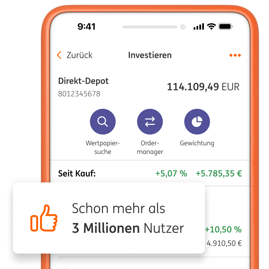 ING DirektDepot Das kostenlose WertpapierDepot ING
