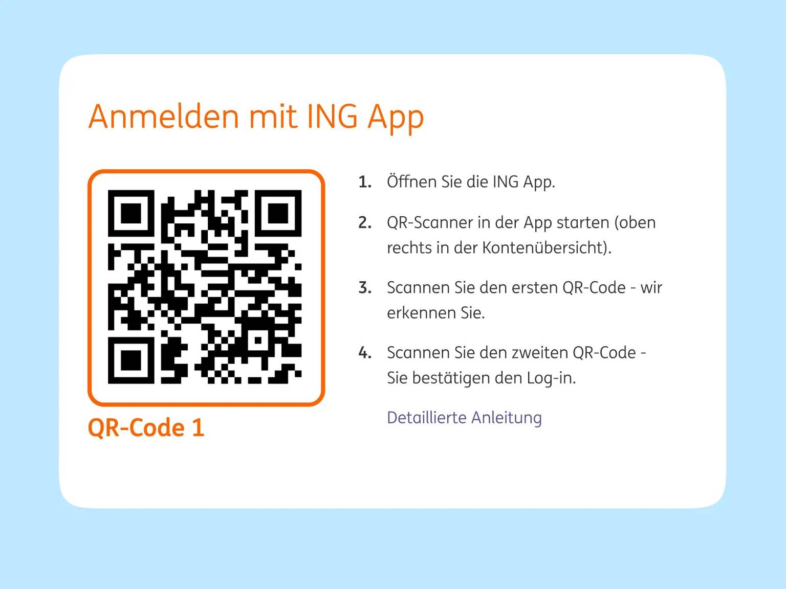 QR Log-in – ING